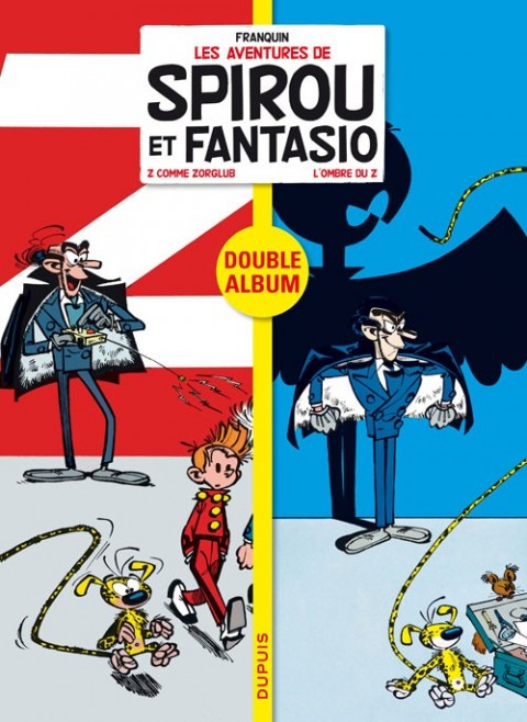 Couverture de l'album Spirou et Fantasio Tome 1 Z comme Zorglub - L'ombre du Z