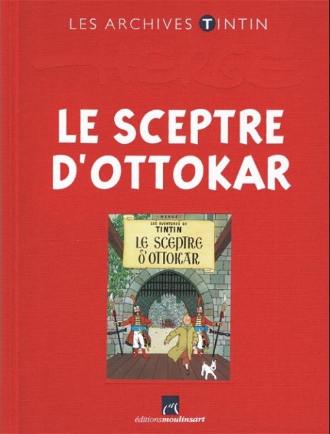 Couverture de l'album Les archives Tintin Tome 7 Le sceptre d'Ottokar