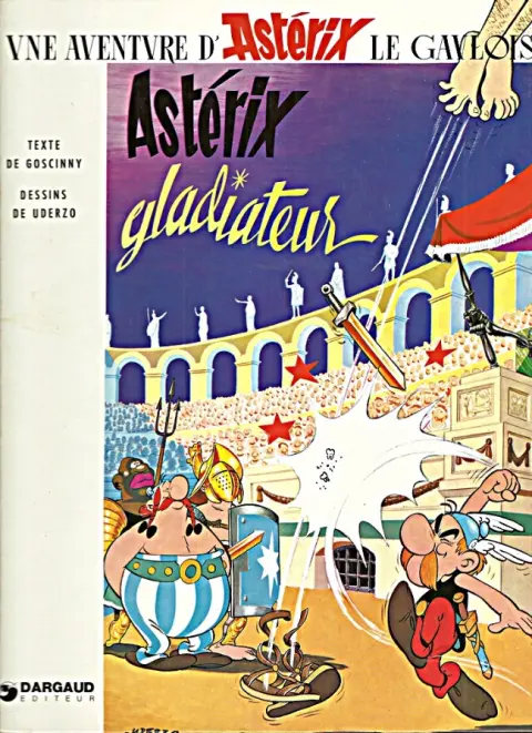 Couverture de l'album Astérix Tome 4 Astérix gladiateur