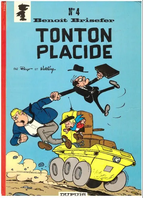 Couverture de l'album Benoît Brisefer Tome 4 Tonton Placide