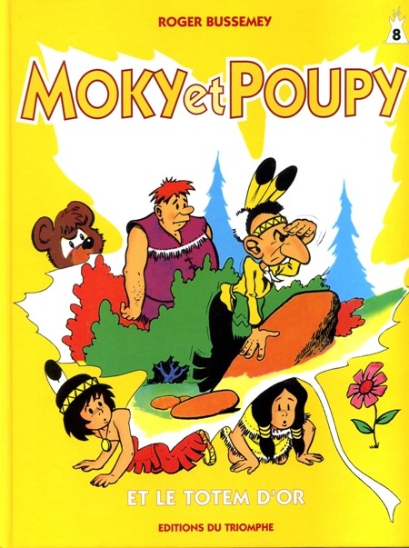 Couverture de l'album Moky et Poupy Tome 8 Moky et poupy et le totem d'or