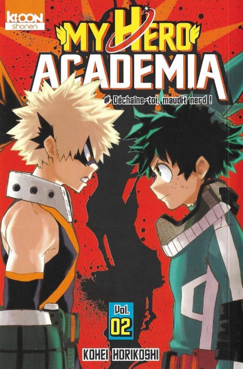 Couverture de l'album My Hero Academia Vol. 02 Déchaîne-toi, maudit nerd !