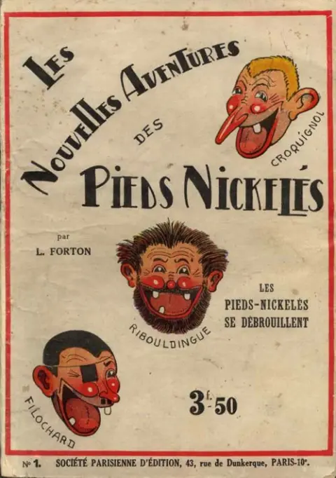 Couverture de l'album Les Pieds Nickelés Tome 1 Les Pieds-Nickelés se débrouillent