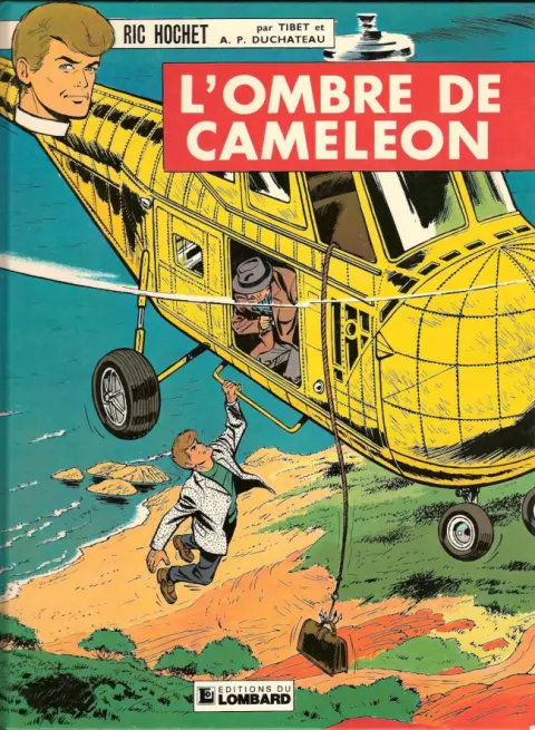 Couverture de l'album Ric Hochet Tome 4 L'ombre de caméléon