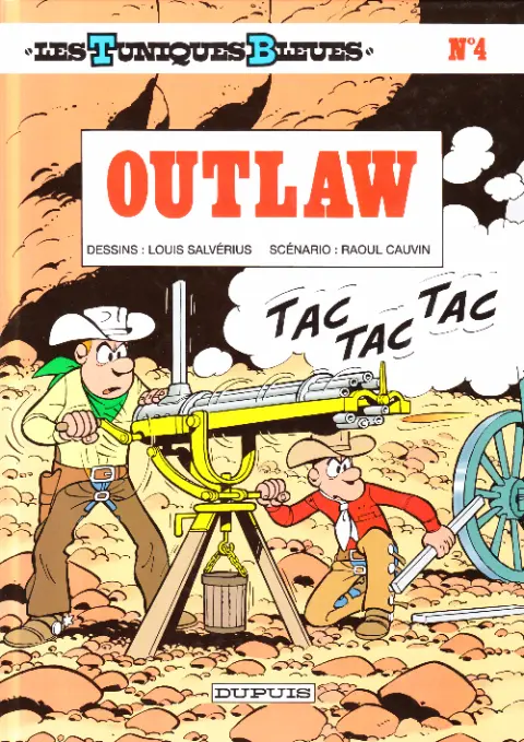Couverture de l'album Les Tuniques Bleues Tome 4 Outlaw
