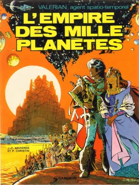 Couverture de l'album Valérian Tome 2 L'empire des mille planètes