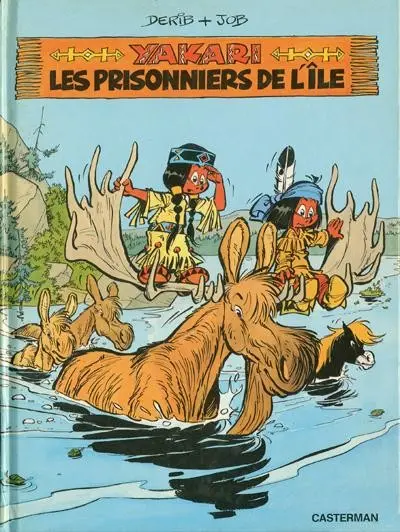 Couverture de l'album Yakari Tome 9 Les prisonniers de l'île