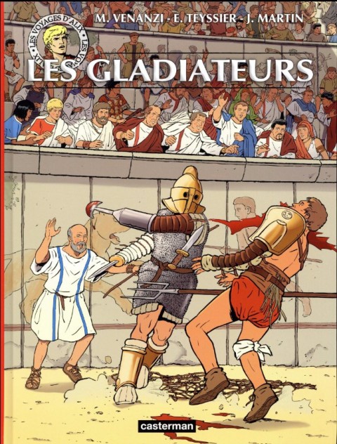 Couverture de l'album Les Voyages d'Alix Tome 38 Les gladiateurs