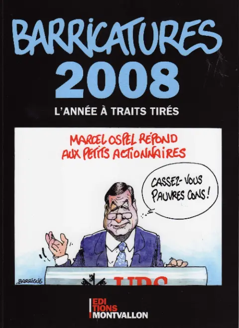 Barricatures Tome 28 2008 - L'Année à traits tirés