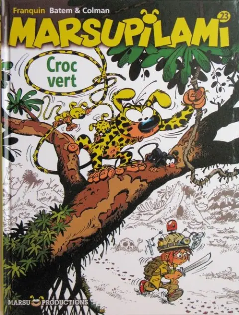 Marsupilami Tome 23 Croc vert