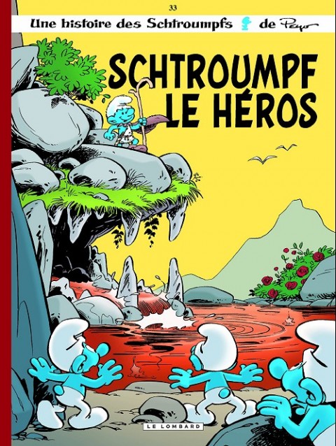 Couverture de l'album Les Schtroumpfs Tome 33 Schtroumpf le héros