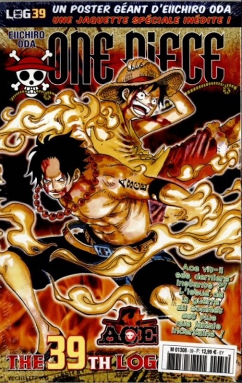 Couverture de l'album One Piece La collection - Hachette The 39th Log