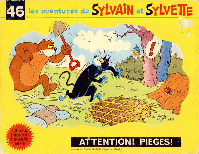 Couverture de l'album Sylvain et Sylvette Tome 46 Attention ! Pièges !