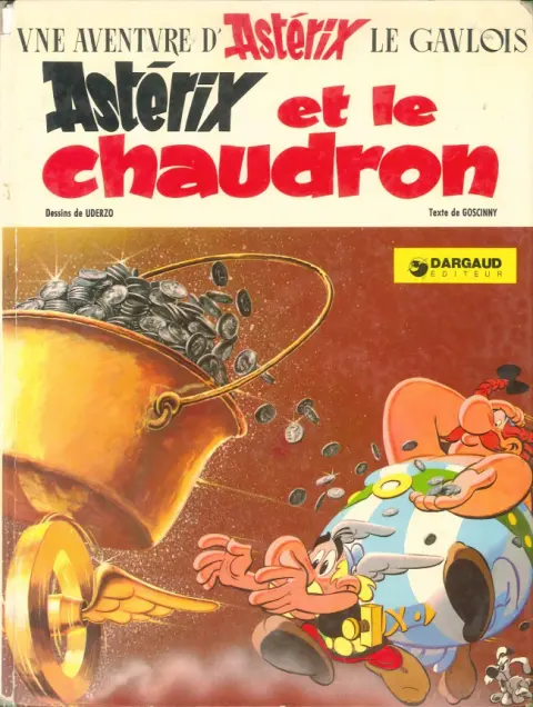 Couverture de l'album Astérix Tome 13 Astérix et le chaudron