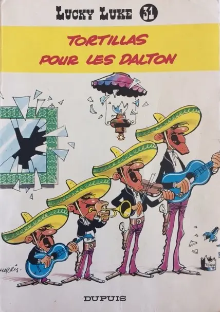 Couverture de l'album Lucky Luke Tome 31 Tortillas pour les Dalton
