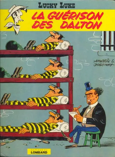 Couverture de l'album Lucky Luke Tome 44 La guérison des Dalton