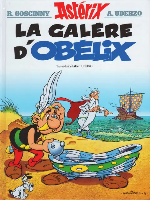 Couverture de l'album Astérix Tome 30 La galère d'Obélix