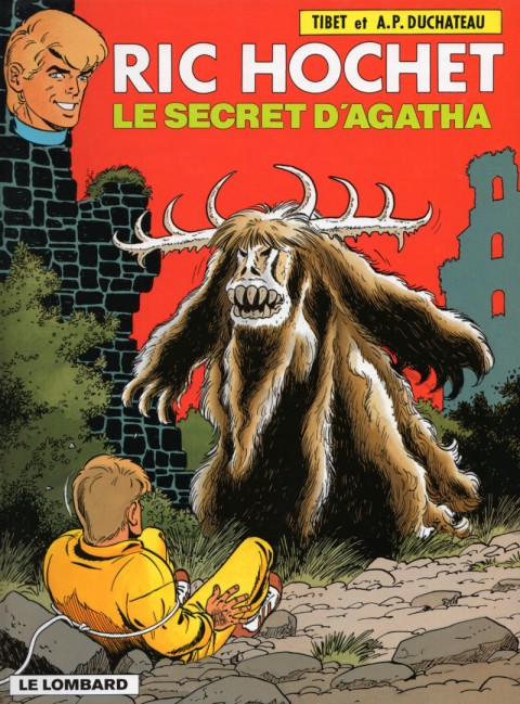 Couverture de l'album Ric Hochet Tome 48 Le secret d'Agatha