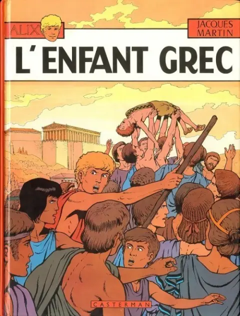 Couverture de l'album Alix Tome 15 L'enfant grec