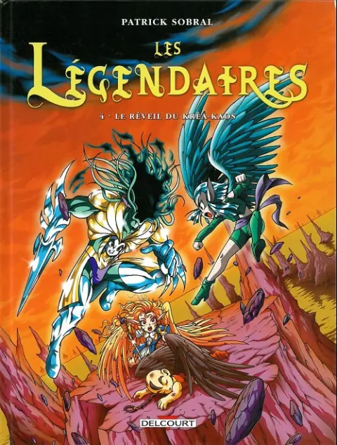 Couverture de l'album Les Légendaires Tome 4 Le réveil du Kréa-Kaos