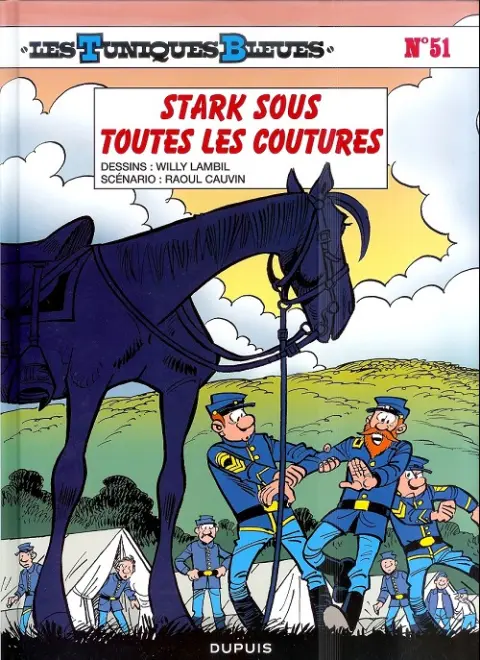 Couverture de l'album Les Tuniques Bleues Tome 51 Stark sous toutes les coutures