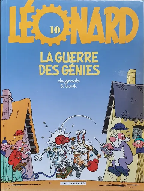 Couverture de l'album Léonard Tome 10 La guerre des génies