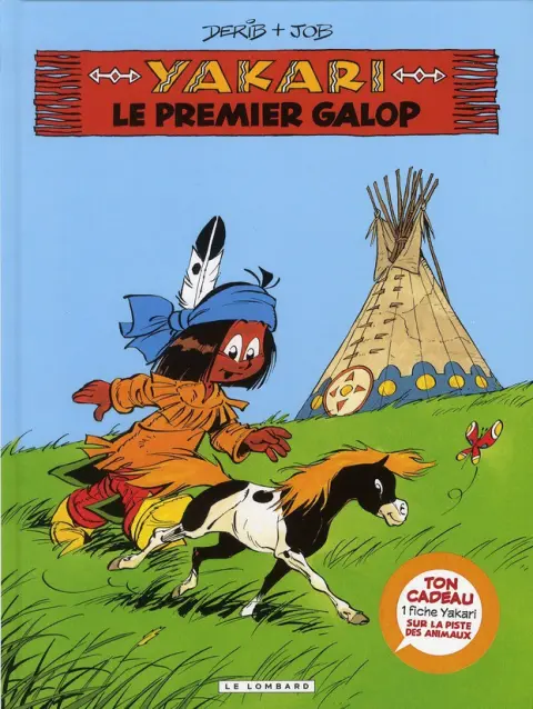 Couverture de l'album Yakari Tome 16 Le premier galop