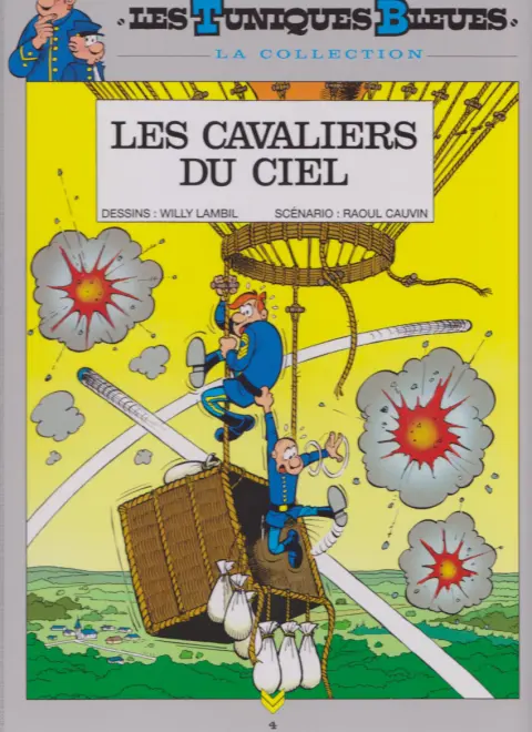 Les Tuniques Bleues La Collection (Hachette) Tome 4 Les cavaliers du ciel