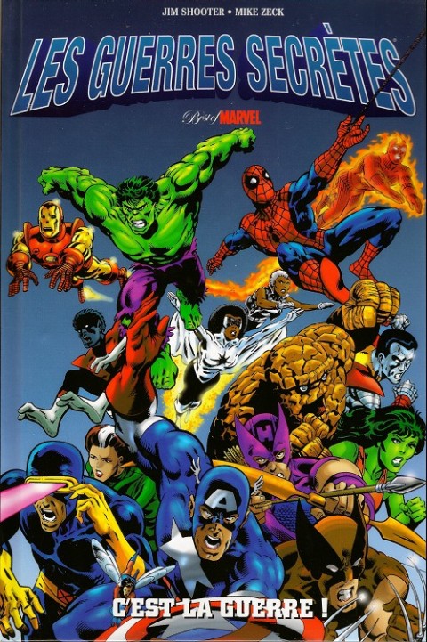 Couverture de l'album Best of Marvel 12 Les guerres secrètes - C'est la guerre !