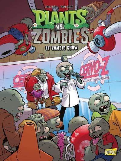 Couverture de l'album Plants vs. zombies Tome 18 Le zombie show