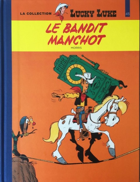 Couverture de l'album Lucky Luke La collection Tome 45 Le bandit manchot