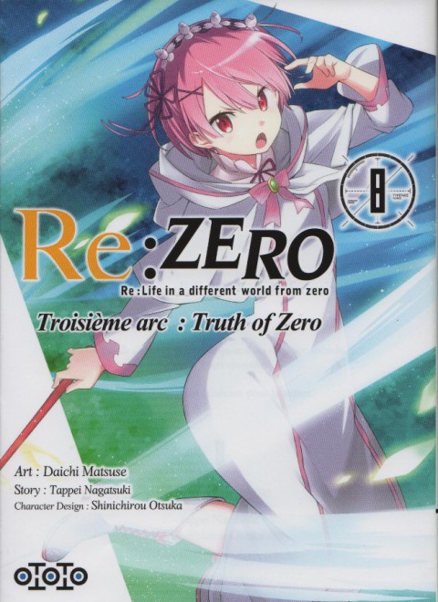 Couverture de l'album Re:Zero (Re : Life in a different world from zero) Troisième arc : Truth of Zero 8
