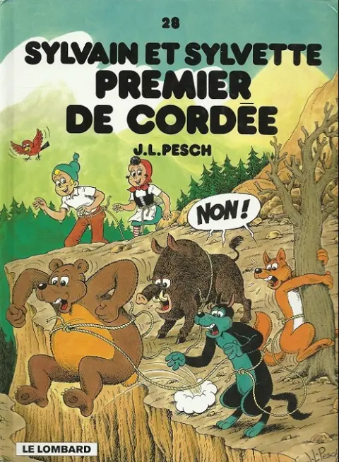 Couverture de l'album Sylvain et Sylvette Tome 28 Premier de cordée