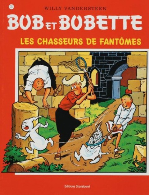 Couverture de l'album Bob et Bobette Tome 70 Les Chasseurs de fantômes