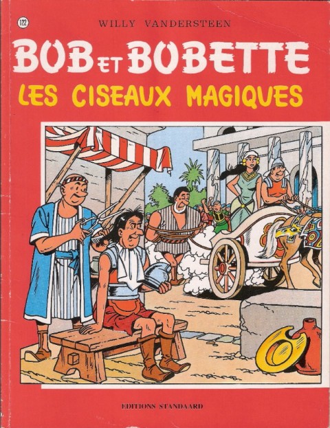 Couverture de l'album Bob et Bobette Tome 122 Les ciseaux magiques