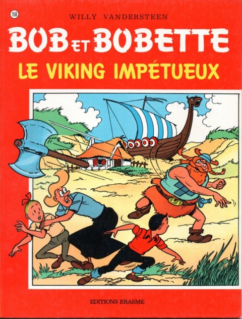 Couverture de l'album Bob et Bobette Tome 158 Le viking impétueux