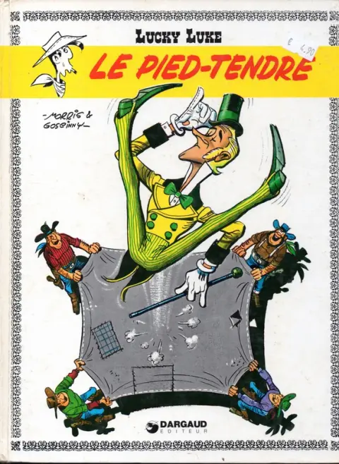 Couverture de l'album Lucky Luke Tome 33 Le pied-tendre