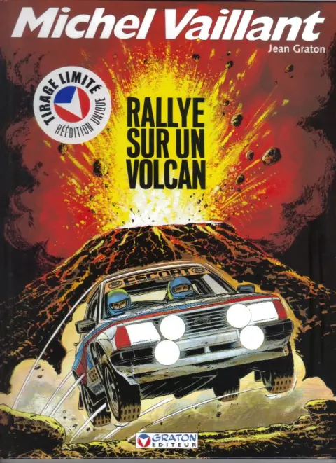 Couverture de l'album Michel Vaillant Tome 39 Rallye sur un volcan