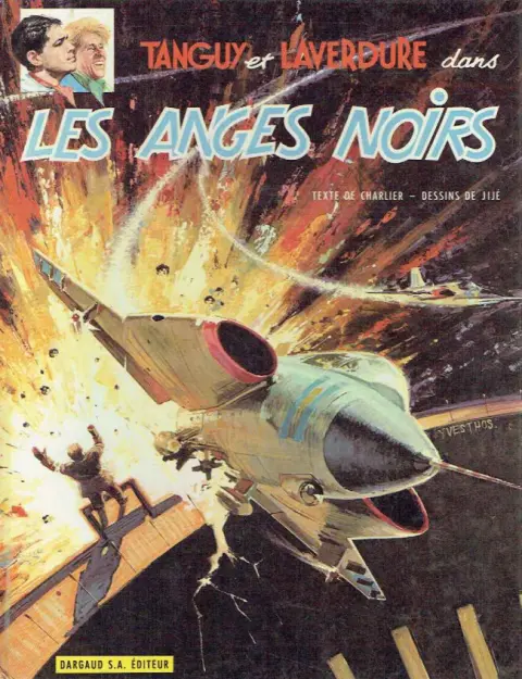 Couverture de l'album Tanguy et Laverdure Tome 9 Les anges noirs
