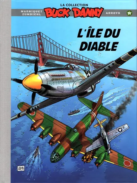 Couverture de l'album Buck Danny La collection Tome 4 L'île du diable