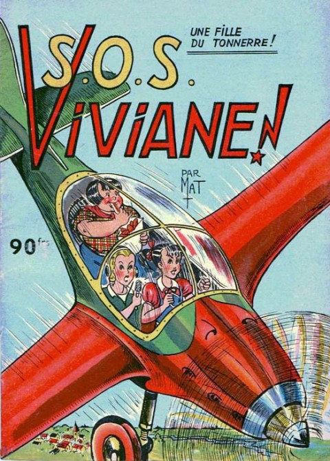 Couverture de l'album Les aventures de Viviane 3 S.O.S. Viviane