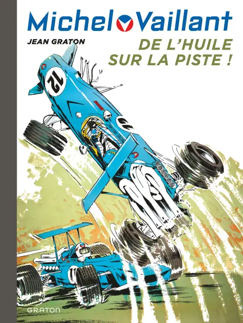 Couverture de l'album Michel Vaillant Tome 18 De l'huile sur la piste !