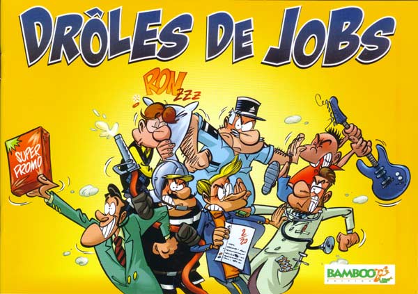 Couverture de l'album Drôles de jobs