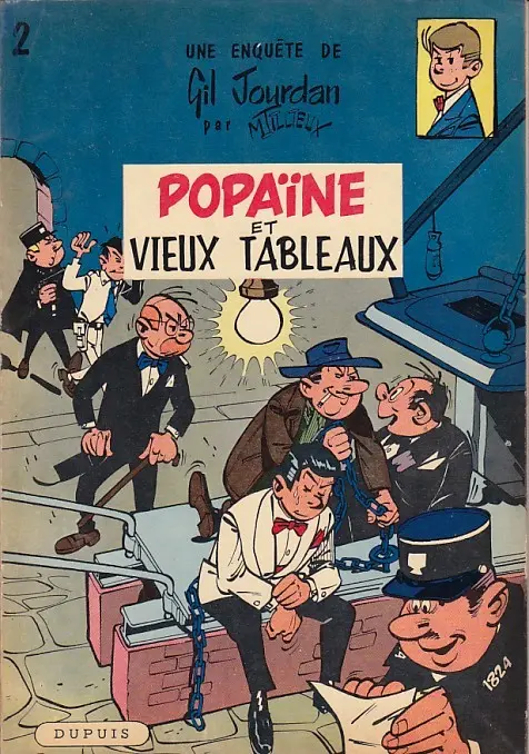 Gil Jourdan Tome 2 Popaïne et vieux tableaux