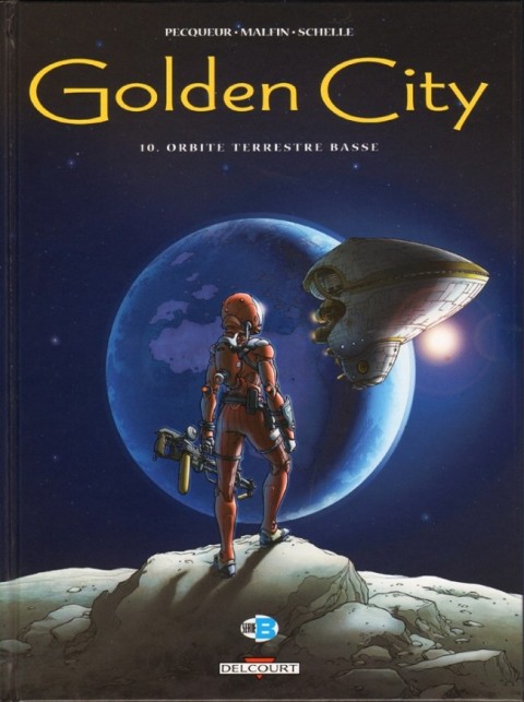 Couverture de l'album Golden City Tome 10 Orbite terrestre basse