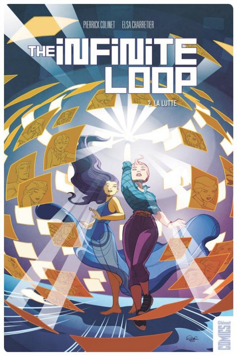 Couverture de l'album The Infinite loop Glénat comics Tome 2 La Lutte