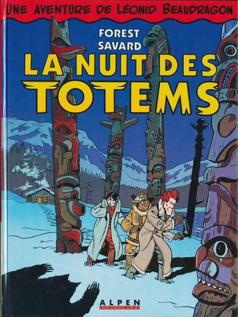 Couverture de l'album Léonid Beaudragon Tome 2 La nuit des totems