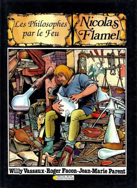 Couverture de l'album Nicolas Flamel Tome 1 Les philosophes par le feu