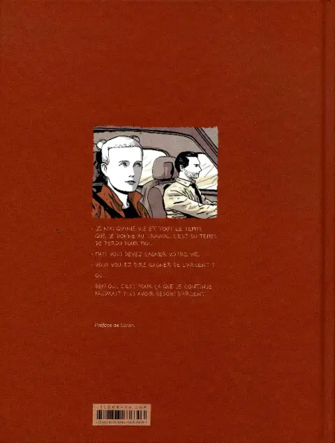 Verso de l'album Ralentir