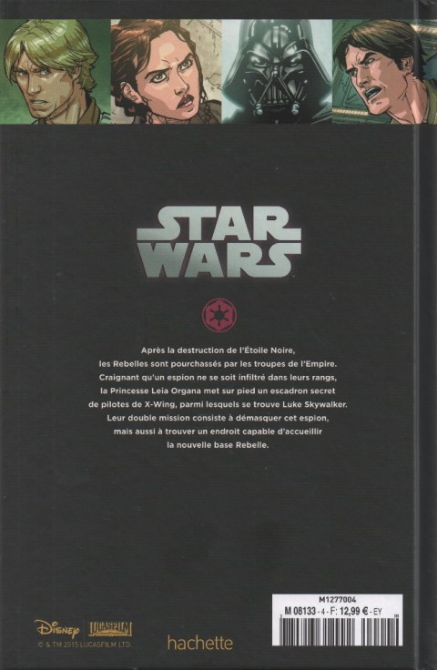Verso de l'album Star Wars - Légendes - La Collection Tome 4 Star Wars - I. Dans l'ombre de Yavin